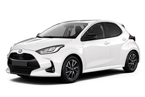 Rent a Car Heraklion Toyota Yaris hybrid automatic | Economy Rental Crete